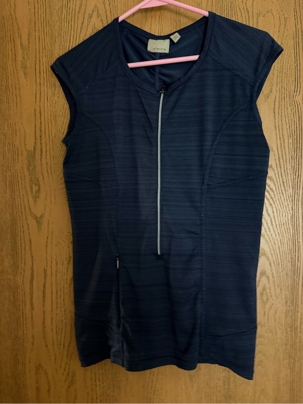 Athleta Navy Performance shirt